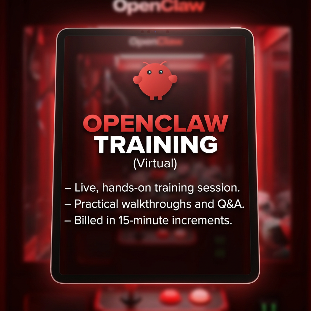 openclaw training (virtual)
